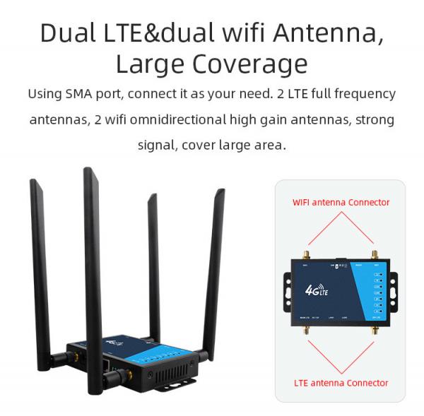 32 Users 4G LTE Router 300Mbps RJ45 Port Wireless Router With Sim Card Slot