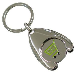 Best Pad Printing 1.5mm Pantone Color Chart Promotional Metal Keyrings wholesale