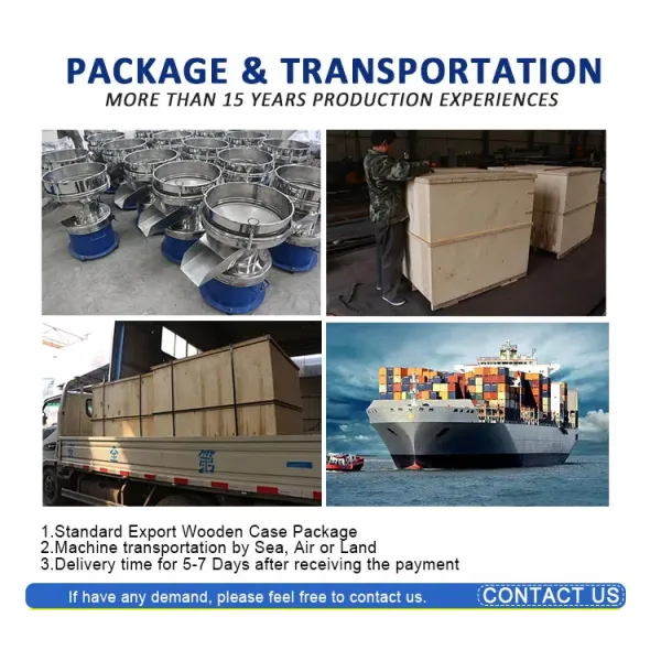 Industrial Vibrating Screen Filter 450mm Dia Vibrating Filter Sieve