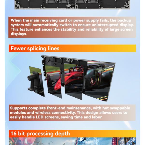 60Hz 7680x4320 8K SMD LED Screen Video Wall Display Custom