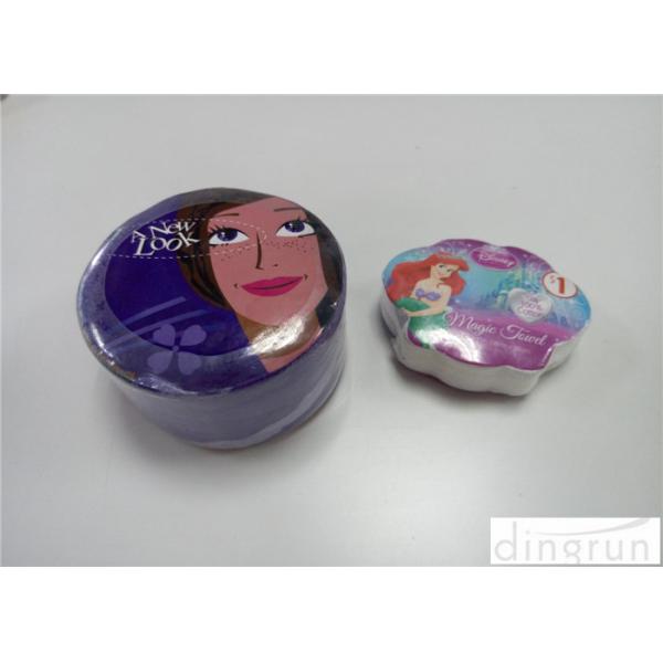 OEM Accepted Lovely Compressed Magic Towels For Travelling / Restaurant