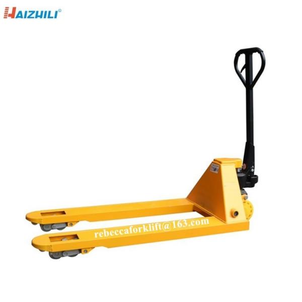 5 Ton Hydraulic Pallet Truck With Fully Sealed Galvanized Hydraulic Unit Housing