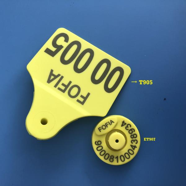 ICAR-Certified Electronic Ear Tags For Cattle: Personalized Livestock ID With ISO 11784/11875 Technology Advanced RFID Animal Tracking System For Herd
