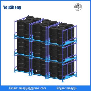 Best Stackable tire shelf folding storage rack wholesale