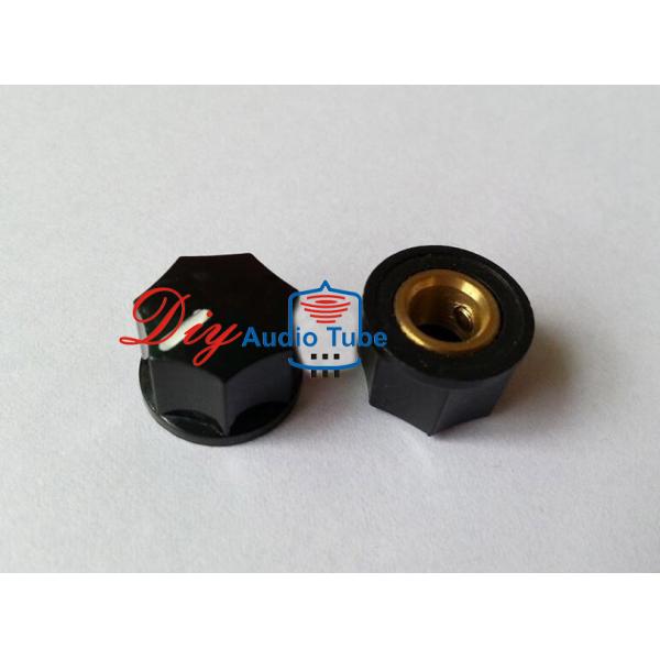 Plastic Guitar AMP Volume Knob D15mm H10mm Control Function White Set Pointer Knobs