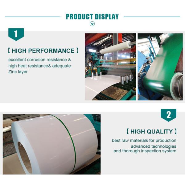 Cold Rolled Prepainted Galvanized Steel Coil PPGI Pickled Oiled
