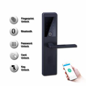 China Office Hotel Bluetooth Smart Door Lock , Smartphone Controlled Door Lock on sale