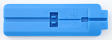 Alligator screw clip, push-pull ring, SM, 60mm, for drop cable, flat input, SC/APC fiber optic fast connector