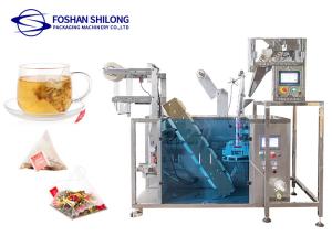 Best Vertical Loose Green Tea Bag Packing Machine Nylon Triangle 0.6Mpa wholesale