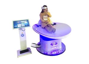 Best White Amusement Virtual Reality Machine Slide Motion Simulator With 45 Games wholesale