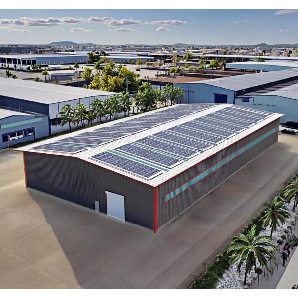 Easy Assembly 120km/h Wind Resistance Prefabricated Steel Structure with CE Certified