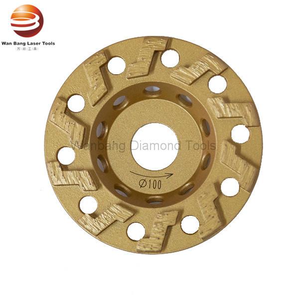 Cheap 4 Inch 7 Inch Z Segment Diamond Grinding Cup Wheels for sale