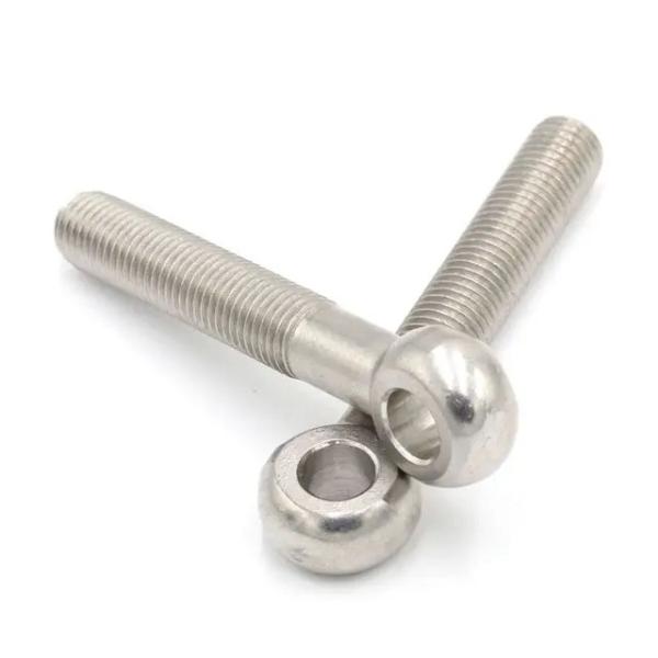 Metric Thread Zinc Plated Eye Bolts Nuts Grade 4.8/6.8/8.8/10.9/12.9 For Secure Fastening