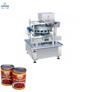 China 400CPH Canned red kidney beans filling and sealing machine soya bean canning machine on sale