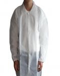 Nonwoven disposable visitor coat,Isolate the dust and bacteria,visitor gown with