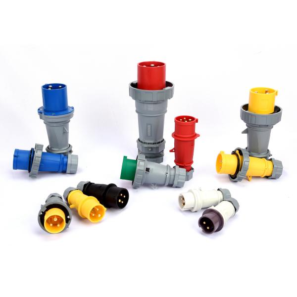 380V IP44 3 Phase Industrial Sockets And Plug Universal IEC standard