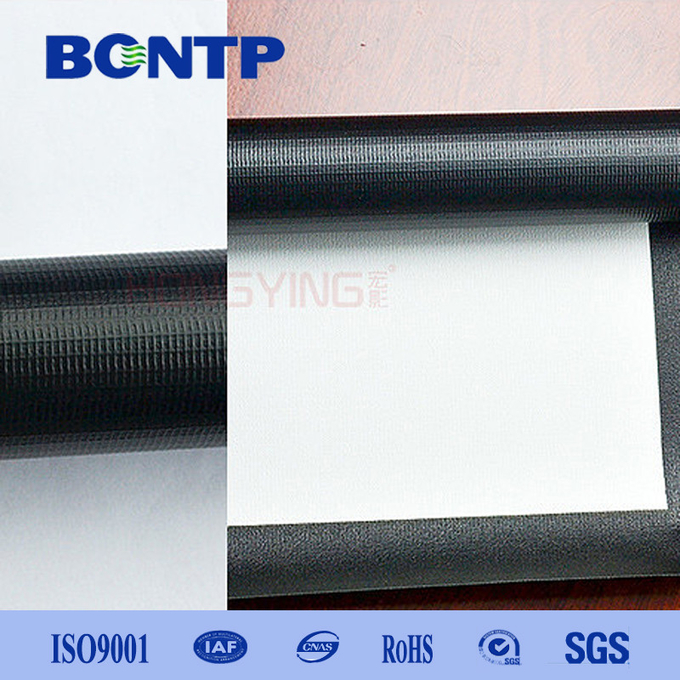 PVC Matt White Projection Screen Fabric Projection Screen Fabric Rolls for Motorized Screen 3