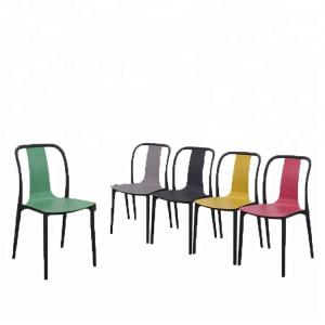 Durable Polypropylene Plastic Stacking Chairs With Excellent Loading Capacity