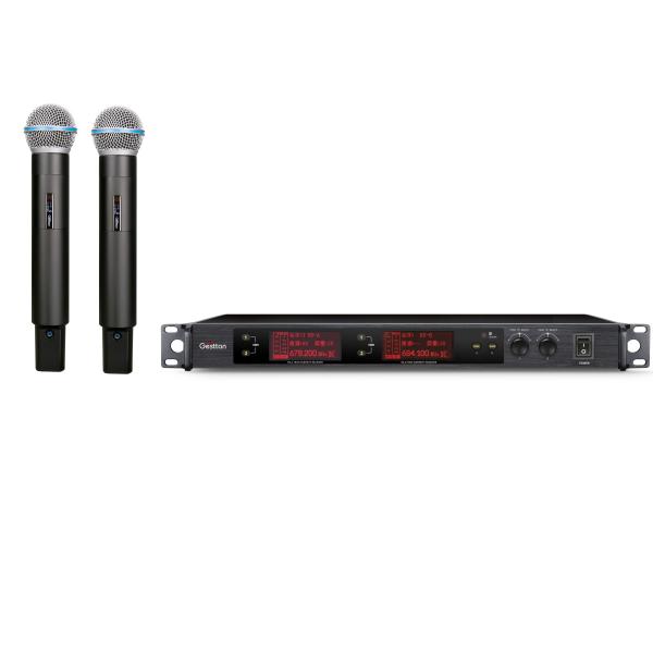 Cheap 30MHz Bandwidth Dynamic Wireless Handheld Microphone System Array Antenna Design for sale