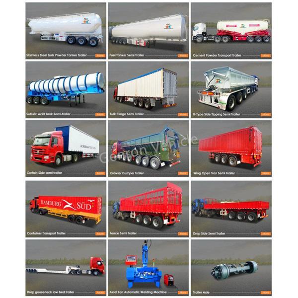 40ft Containers 80T Drop Side Semi Trailer With Twist Locks