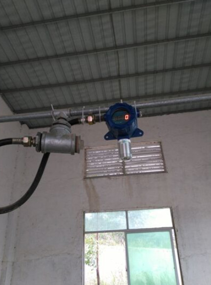 24-Hour Continuous Monitoring Fixed N2 Gas Detector With Remote Control And Alarm Function For The Freezing Area Food Factory