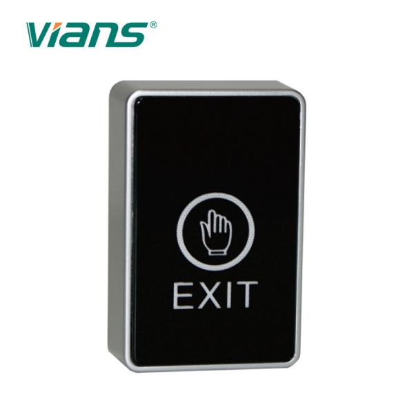 Cheap Touch Screen Door Exit Button , Door Release Button Access Control Hollow Frame for sale