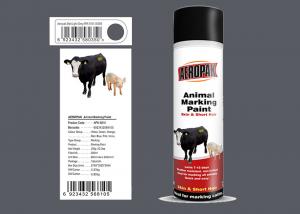 China Spray Marking Spray Paint Matt Light Gray Color No Harm For Animal APK-6810-8 on sale