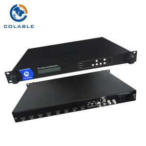 Best Digital Audio Video HD SD To RF QAM Encoder Modulator With 4 / 8 Channel Input COL5011U wholesale