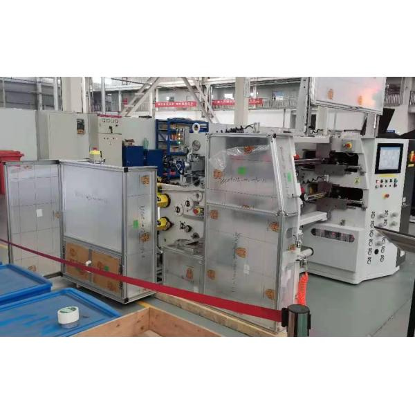 Touch Screen 3 Phase 1000mm BOPP Slitting Machine