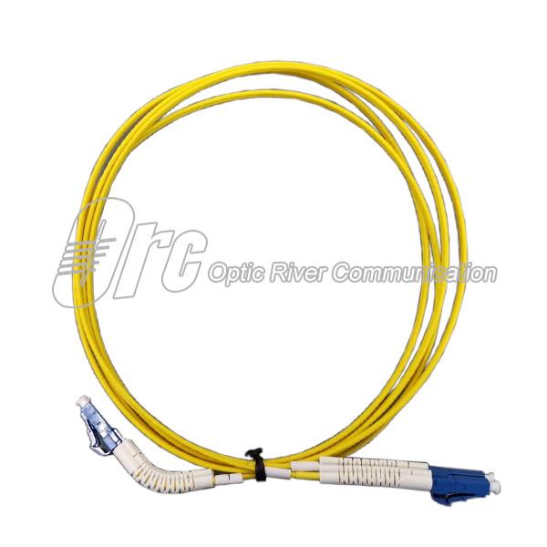 Cheap Single Mode ORC duplex Fiber Optic Patch Cord With Flexible Boot for sale