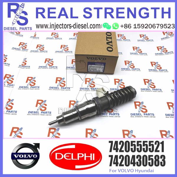20555521 common rail diesel injector RVI 7420555521 For V-O-L-V Truck for E3.1 Diesel Fuel Injector BEBE4D04002