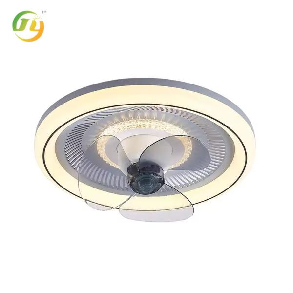 Cheap SENKAI Fan Chandelier Home Office 3 Blades Led Ceiling Fan With Lighting Remote Control Fan Light Led for sale