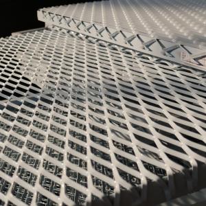 Best Facade Cladding PVDF Expanded Aluminum Mesh For Curtain Wall wholesale