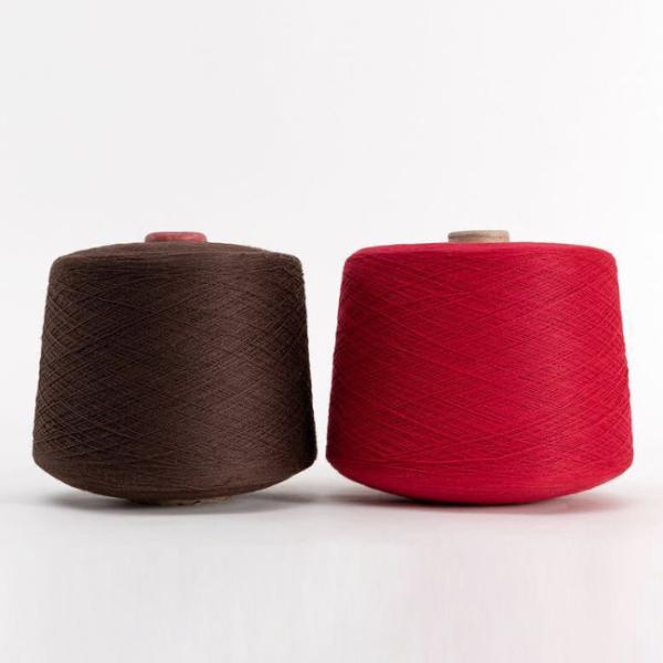 Cheap Ring Spun Polyester Yarn For Ultrathin Fabrics , Colored Spun Polyester Sewing Thread for sale