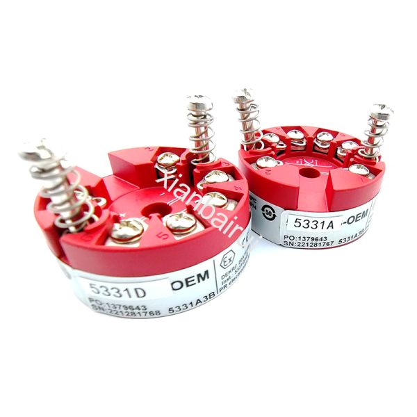 PR electronics 5331A/5331DRound head temperature transmitter RTD/TC Universal type for B/K/J/E/S/N thermocouples