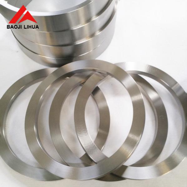 99.99% Pure Round Gr2 Titanium Forged Rings Cold Rolled Bright Surface