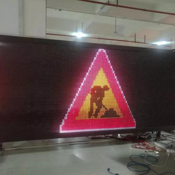 25mm Digital Motorway VMS Signs Traffic Safety Information Display