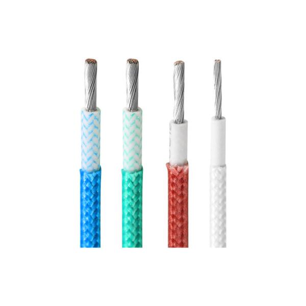 Cheap 150 Celsius 300V Silicone Rubber Wire Insulated AWM3068 Construction 7/0.10mm for sale