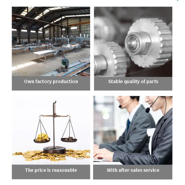 Fully Automatic Wafer Biscuit Production Line 380V Field Maintenance