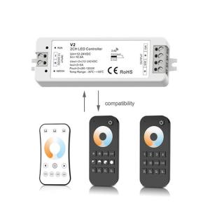 China V2 CCT 576W LED Light Controller Magic Home Led Controller 12v 24v 5 Stars on sale