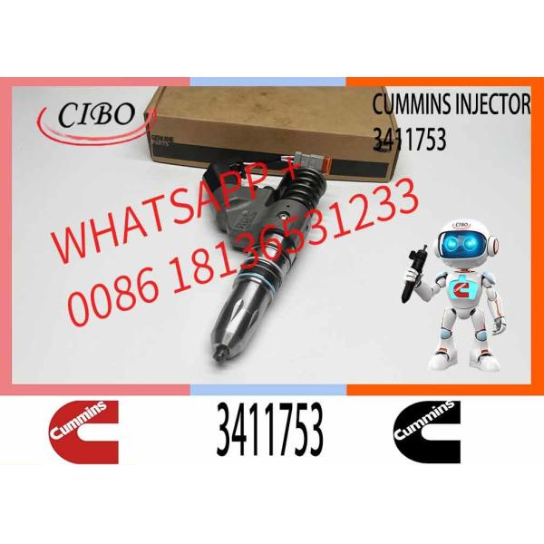 3411756 OE quality Brand New Diesel Common Rail Injector 3411756 3411753 3411753RX 4902921 for C ummins ISM QSM M11 engi