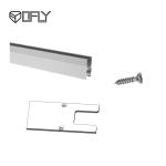 LED Aluminum Profile With Diffuser 60*30mm Recessed Mounted LED Channel
