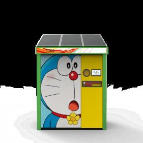 China 2 In 1 Solar RVM Smart Reverse Vending Machine Multi-Function Bottle Recycling on sale
