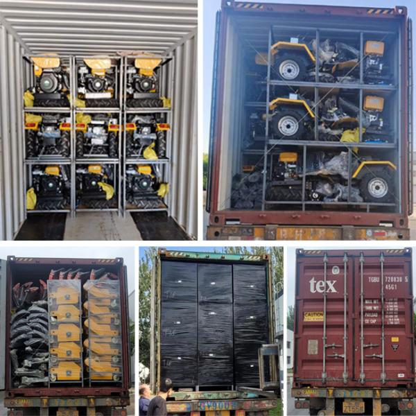 Full-time agricultural Diesel tractor with Potato Harvester CE certification