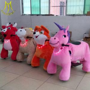 Best Hansel battery operated toy horse animales mountables on wheels wholesale