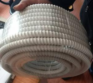 Best PVC Reinforced Corrugated Flexible Tubing , Flexible Spiral Tube Organic Insulation wholesale