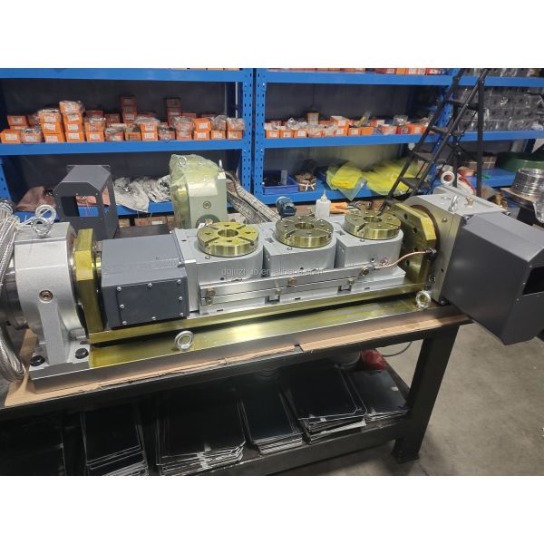 Multi Head Worm Gear 5 Axis CNC Rotary Table Manufacturer For Punching Machine