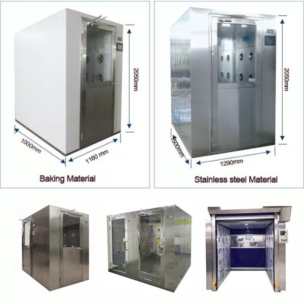 Concealed Sliding Door Air Shower Room Automatic Opening And Closing Door