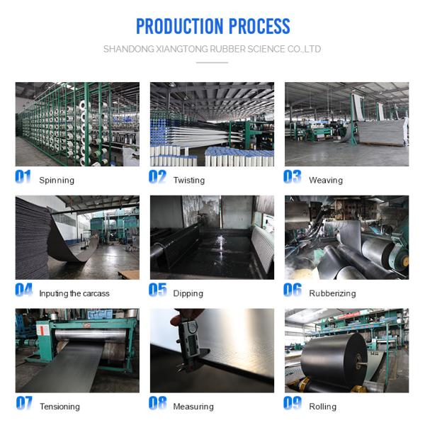 Oil Resistant Solid Woven Conveyor Belt