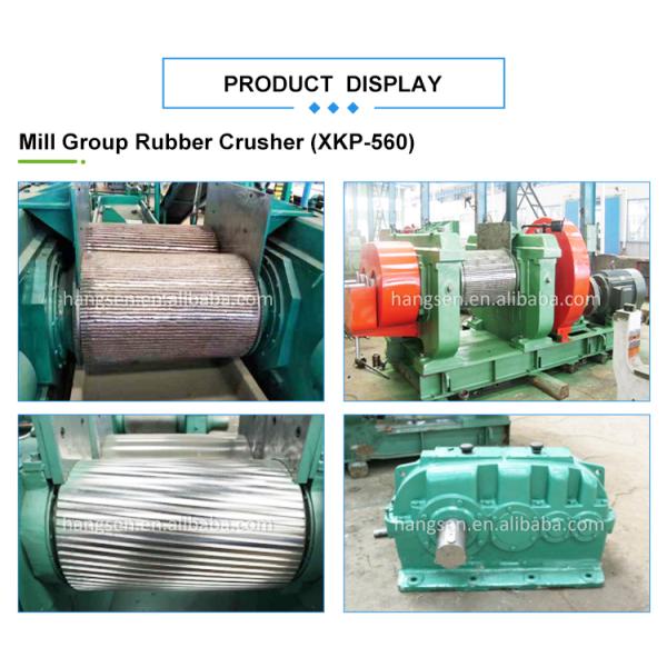 1000kg/H 3000kg/H Waste Tire Recycling Machine Full Auto Tyre Recycling Line